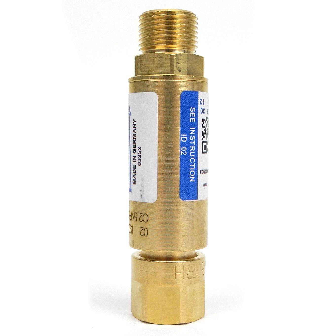 Flashback Arrestor, Oxygen - TB430