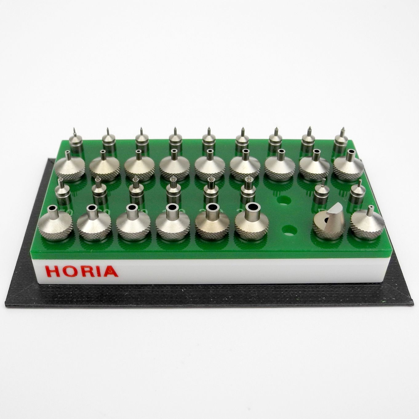 Horia Pushers & Stakes 15 Pushers 15 Anvil Stakes For Ø4.00mm Jewelling Tool - HJ141