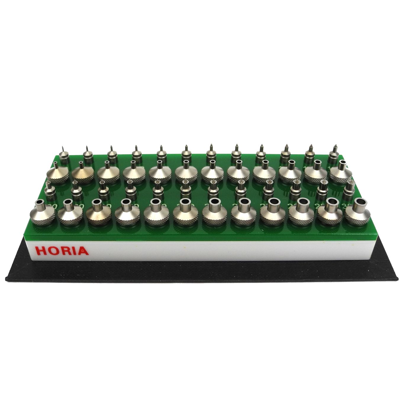Horia 24 Pushers And 24 Stakes For Ø4.00mm Jewelling Tool - HJ148