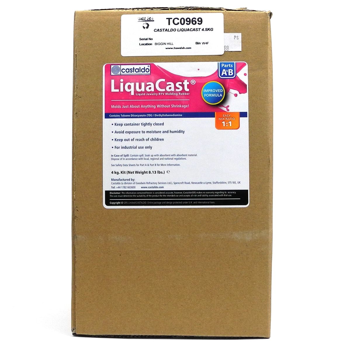 Castaldo Rubber Liqua cast - TC0969