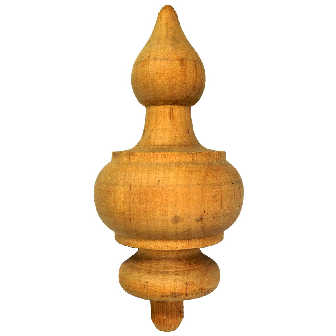 Long Case Wooden Clock Finial Longcase Ornament Decoration 74x 38mm - CF2112