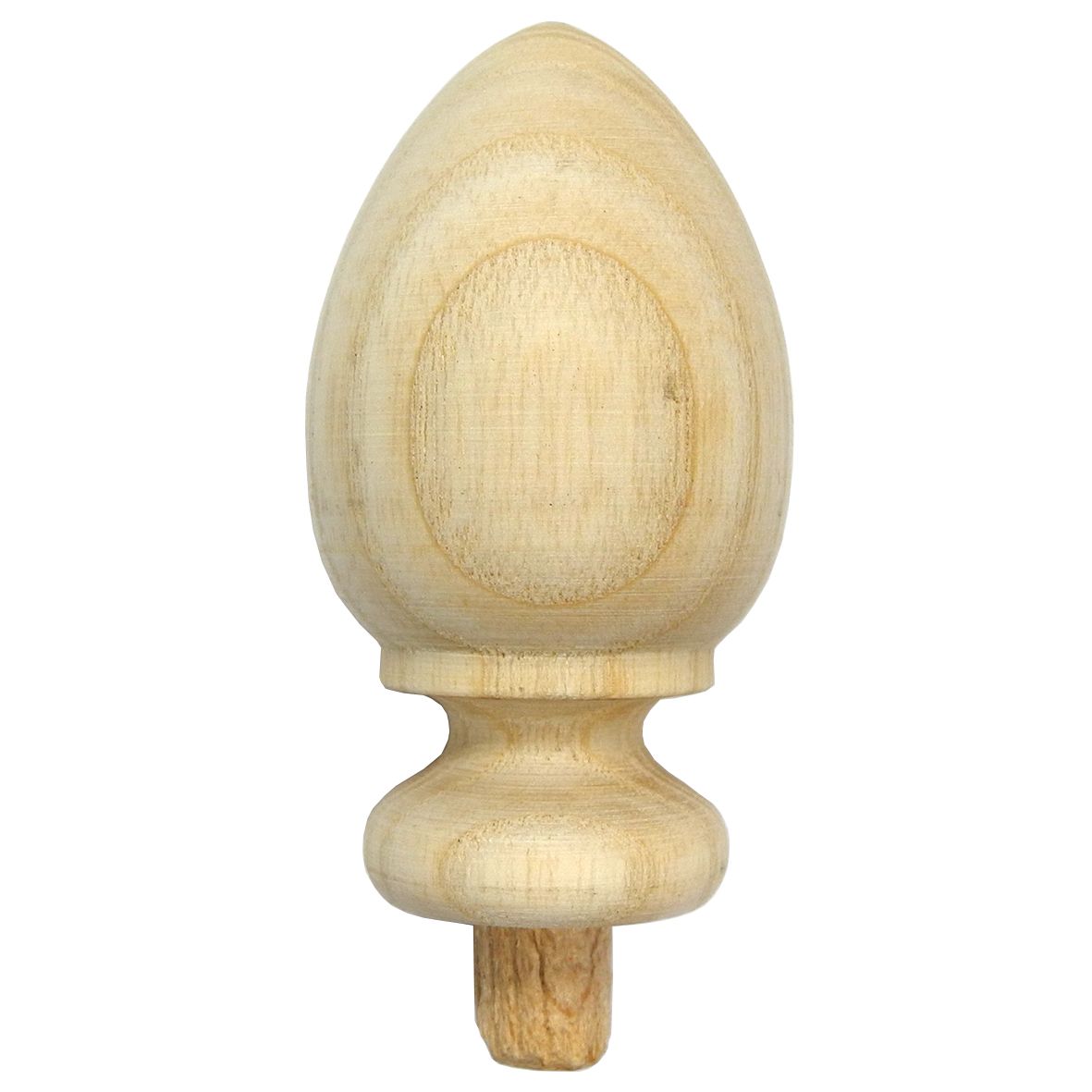 Long Case Wooden Clock Finial Longcase Ornament Decoration 54x 29mm - CF2115