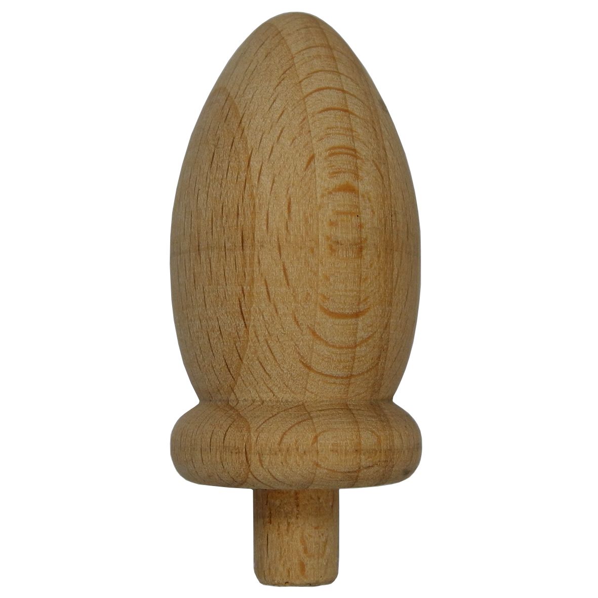 Long Case Wooden Clock Finial Longcase Ornament Decoration 46x 24mm - CF2116