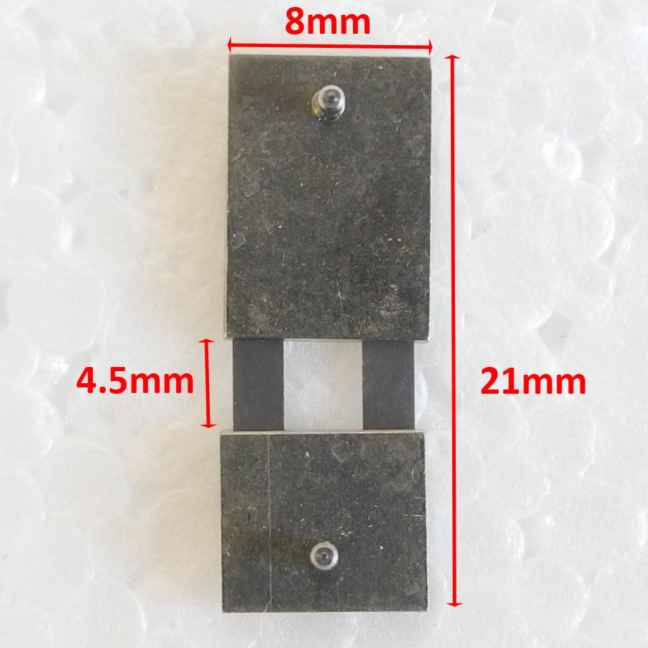 Suspension German & English 8 Day Clock Clock 21.00mm x 8.00mm - CS5812