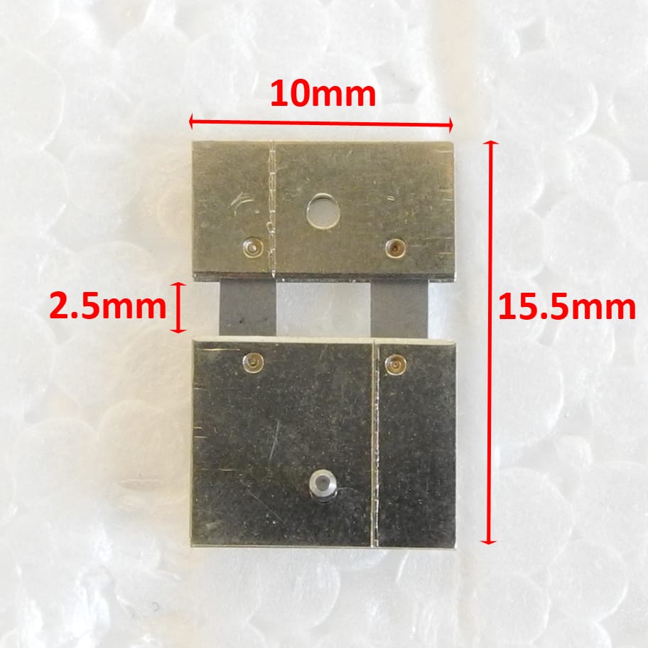 Suspension German & English 8 Day Clock Clock 15.50mm x 10.00mm - CS5819