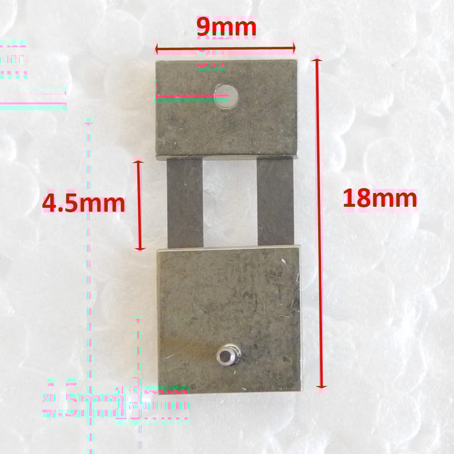 Suspension German & English 8 Day Clock Clock 18.00mm x 9.00mm - CS585