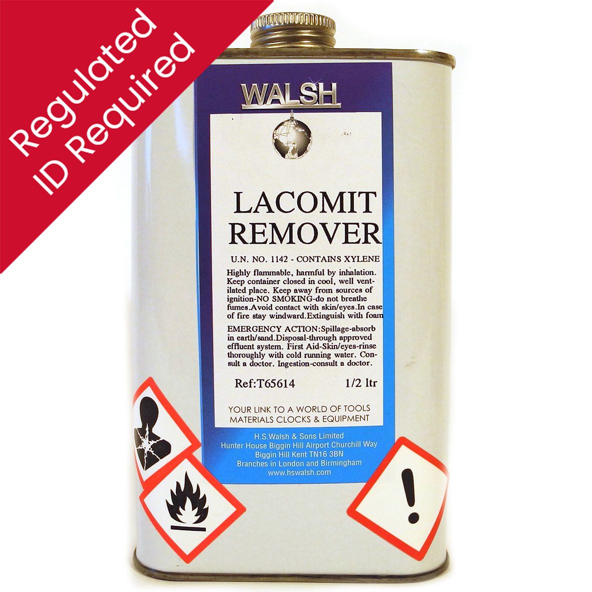 *DGS Lacomit Remover 'Thinner' (500ml) - T65614