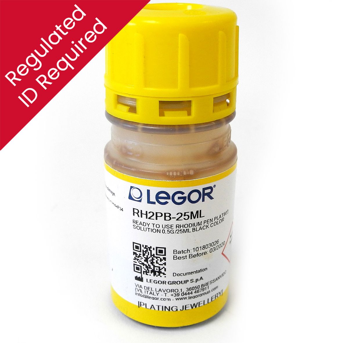 Black Rhodium Pen Plating Solution 20ml - TP2107A