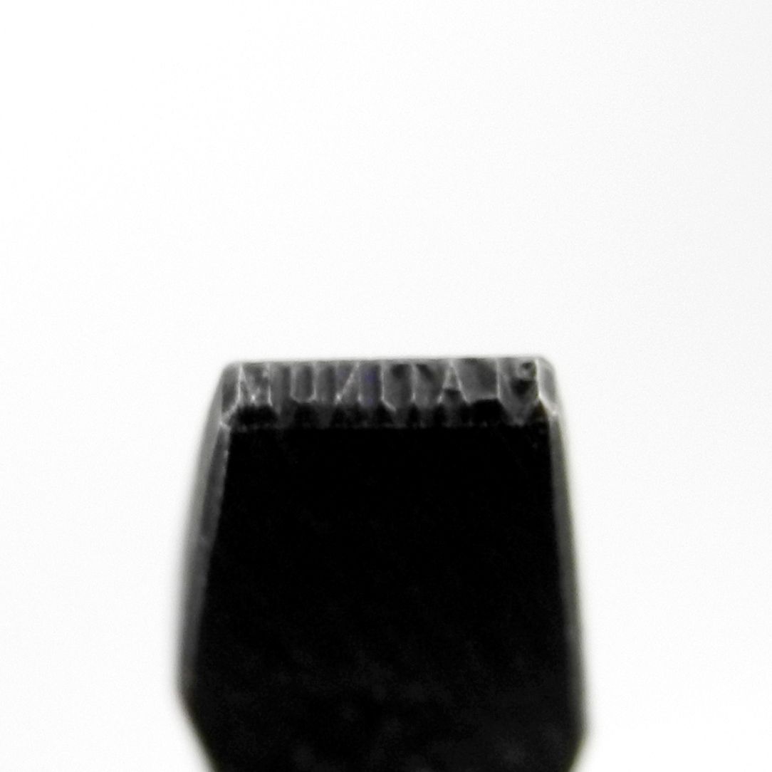 STRAIGHT HALLMARKING PUNCH PLATINUM - TP7011