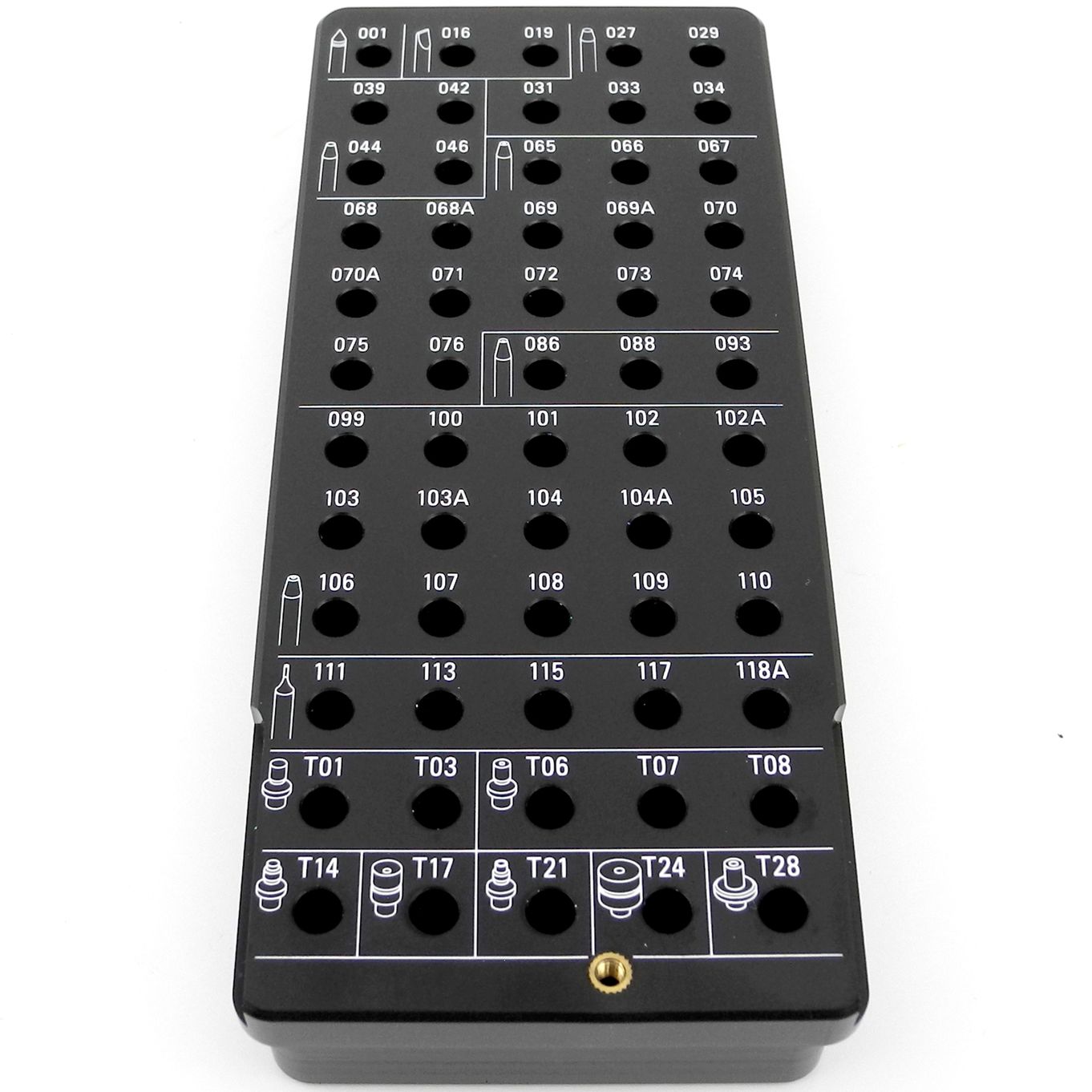 Staking Tool Set Of 50 Punches & 10 Stakes Bergeon 15285-B - HS762 (HS15285-B)