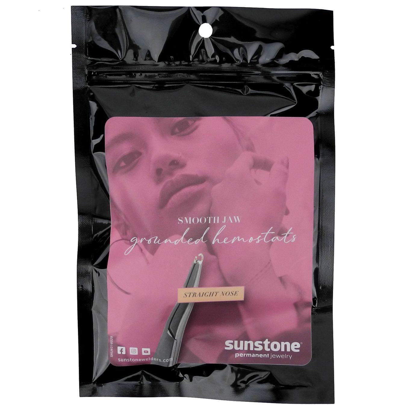 ORION GROUNDED HEMOSTAT PLIERS STRAIGHT - TT602