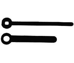 Quartz Movement Baton Hands, Minute 67mm, Hour 47mm - CH453