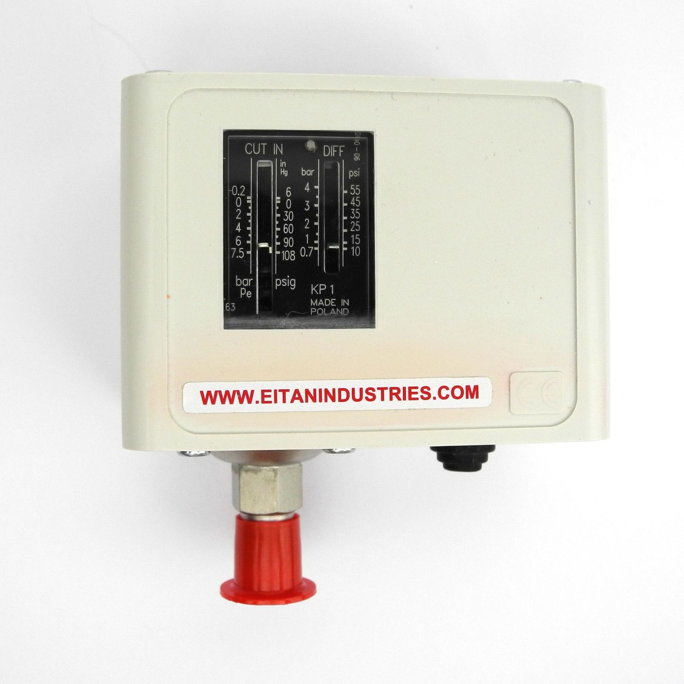 PRESSURE CONTROL BOX FOR EITAN STEAM CLEANER TS29 / TS30 - TZS3016