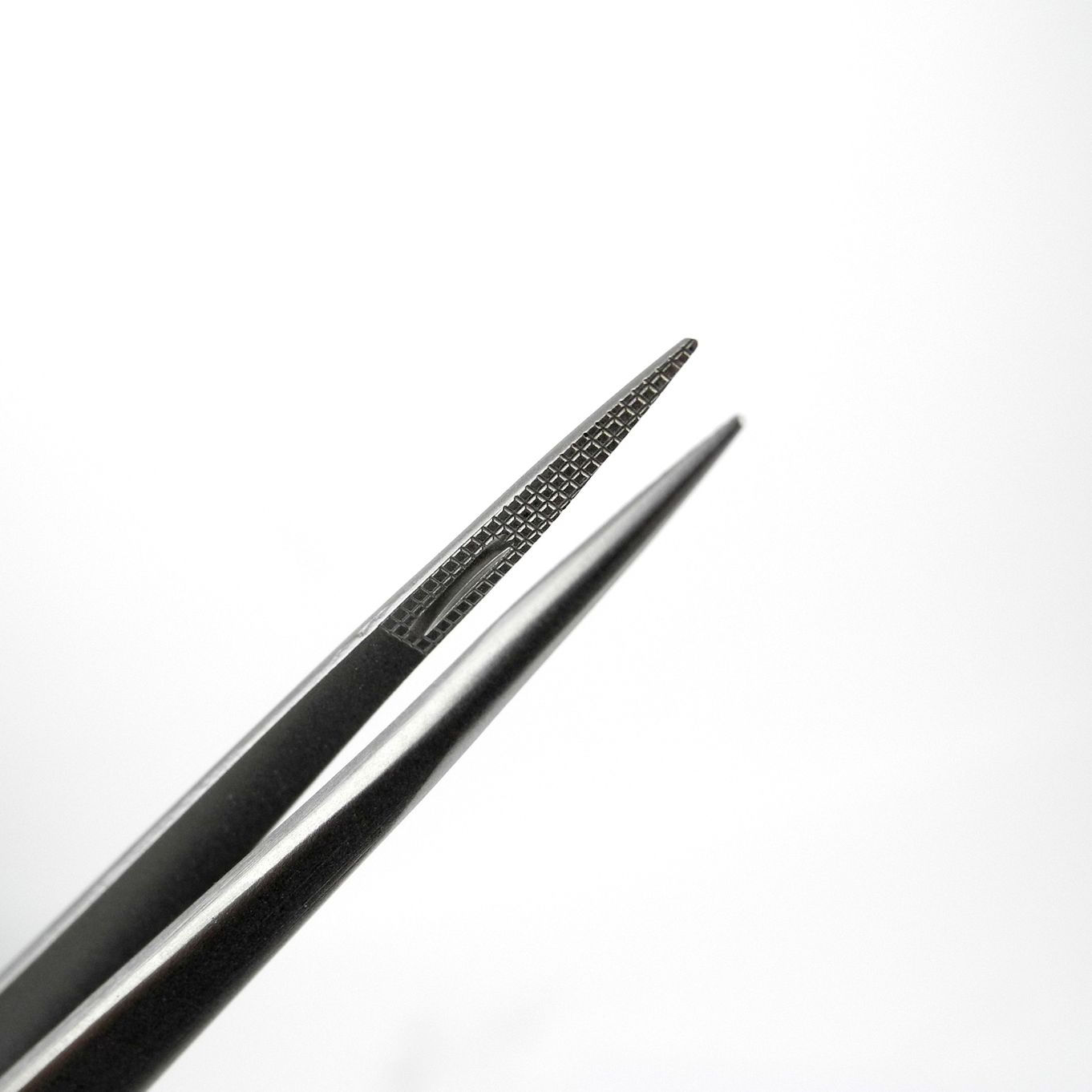 Grooved Tip Diamond Tweezer - TT361