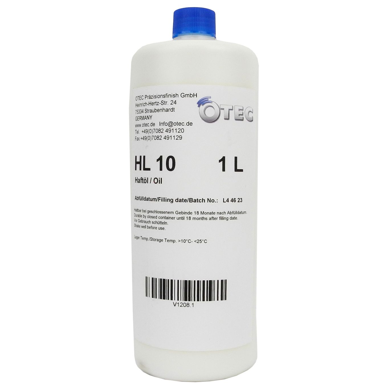 OTEC HL 10 GRINDING OIL (1 LITRE) - TP358D