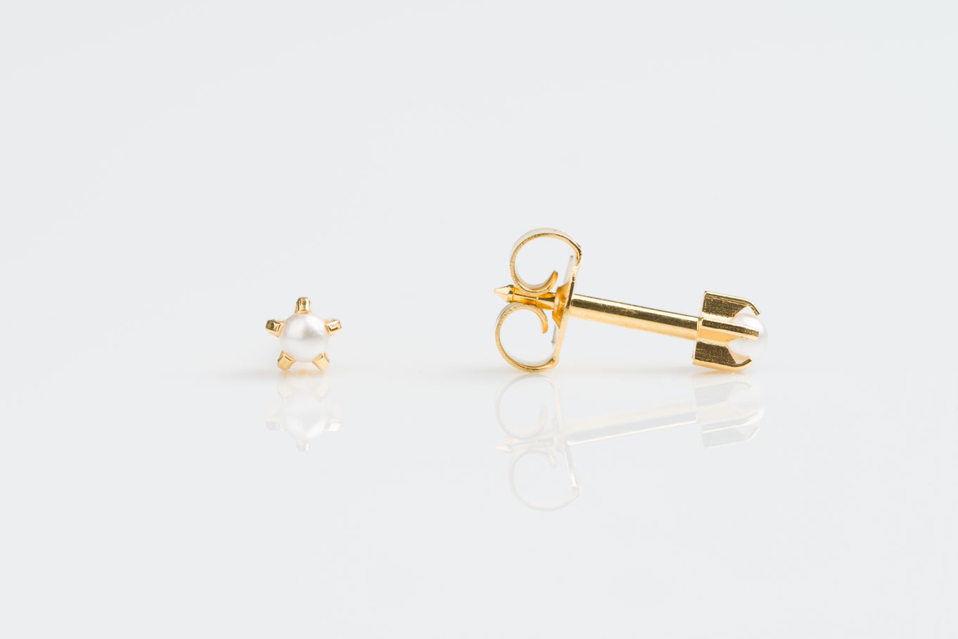 Studex Pearl 4.75mm Large Studs - E228