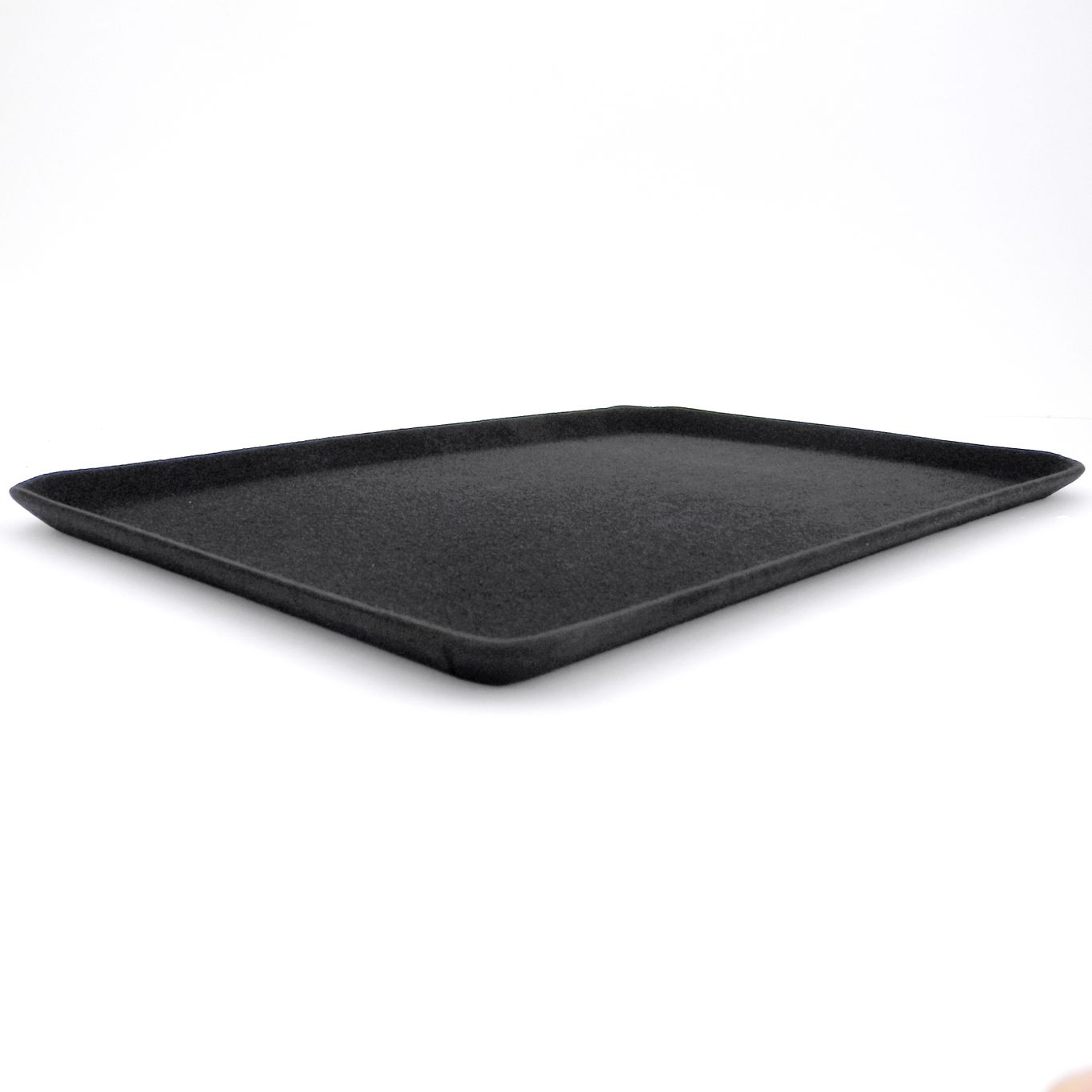 PRESENTATION TRAY COVERED WITH BLACK VELVET - ST2962