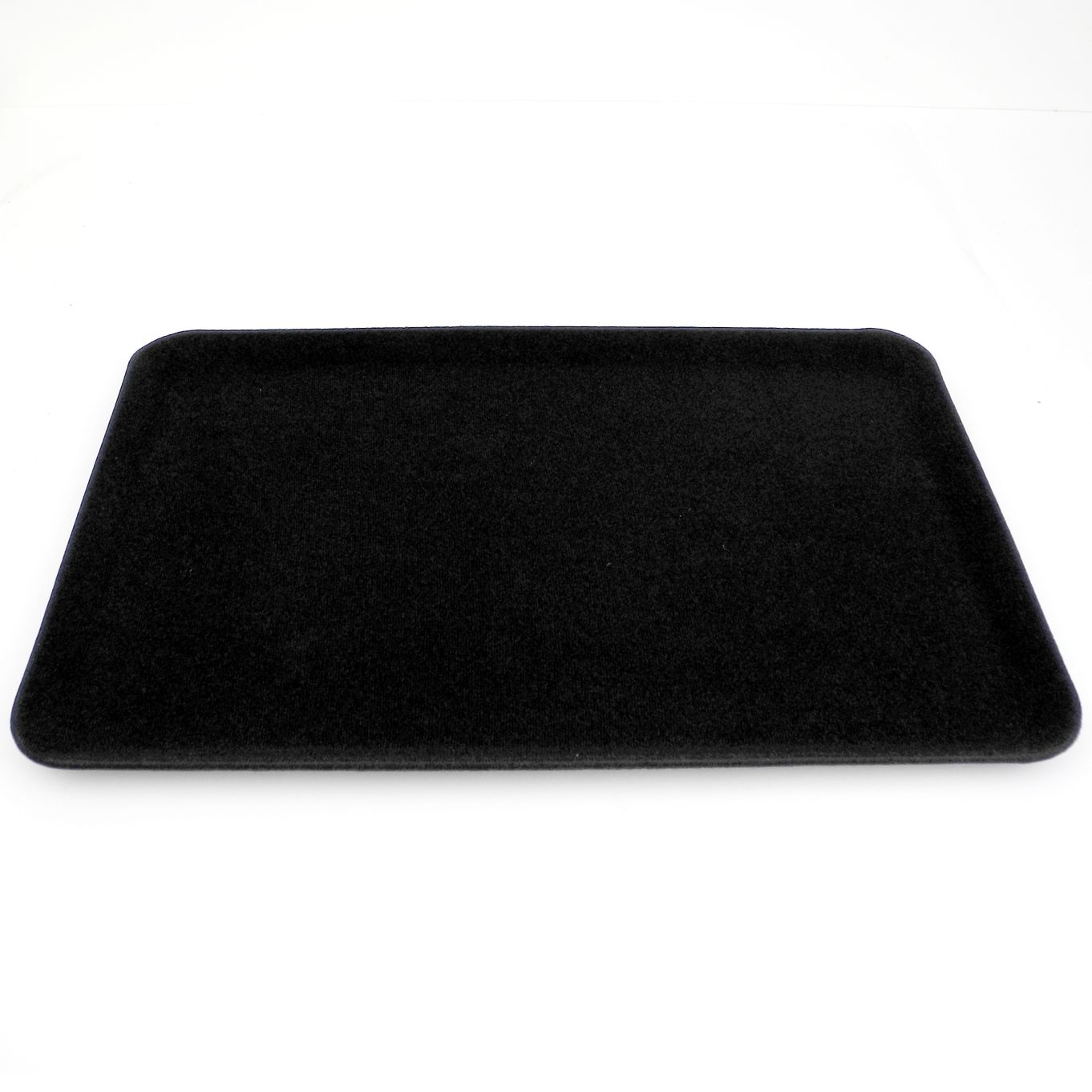 PRESENTATION TRAY COVERED WITH BLACK VELVET - ST2962