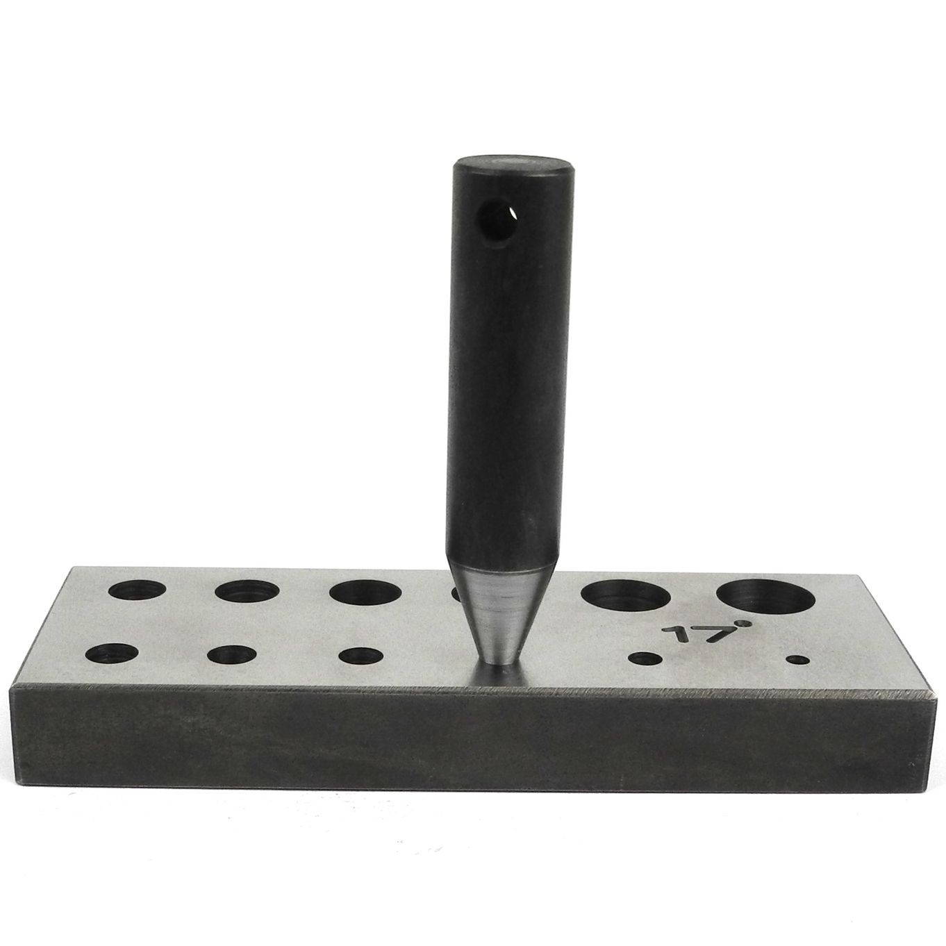 WHEATSHEAF 17-DEGREE 12 HOLE COLLET BLOCK AND PUNCH -TBWGX01