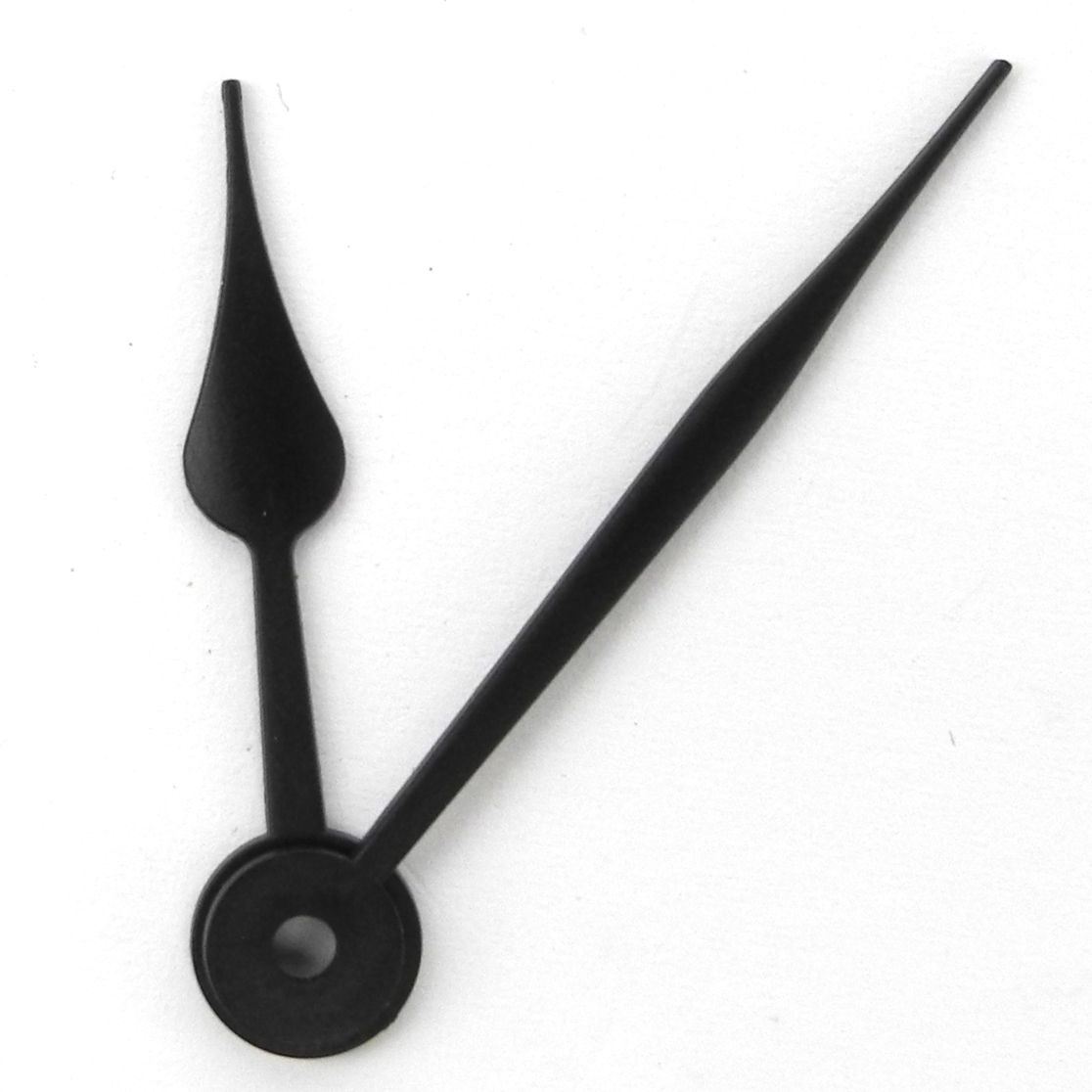 Clock Hands Black Plastic Spade (34mm Minute, 26mm Hour) For CM214 / CM2141 - CH415
