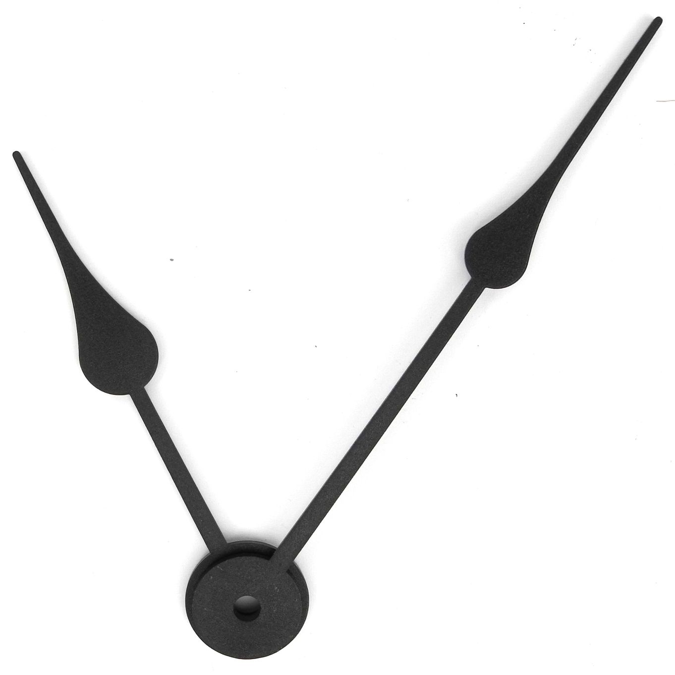 HANDS BLACK PLASTIC SPADE 90mm QUARTZ PUSH FIT