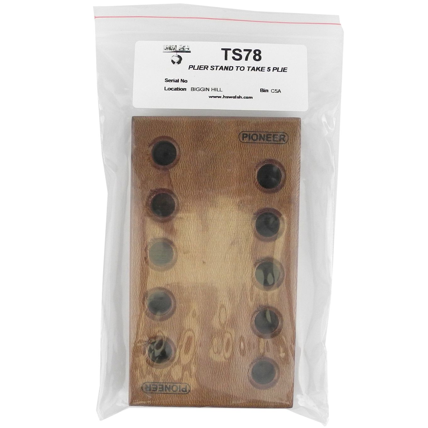 Wooden Pliers Cutters Stand Bench Tidy - TS78