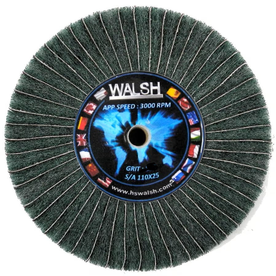 Scotchbrite/Emery Flap Wheel Mixed (Grade 150) - T68150