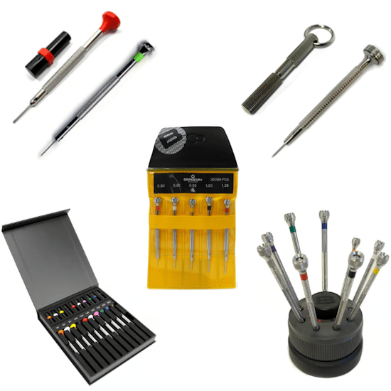 Screwdrivers & Screwdriver Sets  - Watchmakers