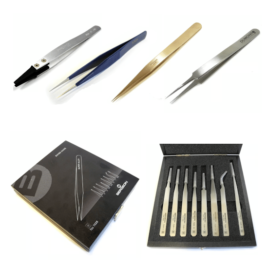 Tweezers & Tweezer Sets - Watchmakers