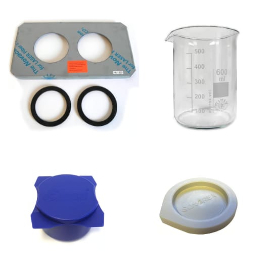 Pyrex Beakers & Positioning Covers