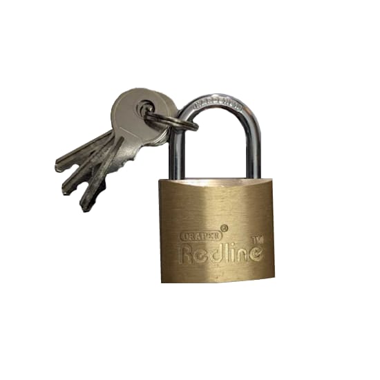 Padlock with Steel Shackle & Keys