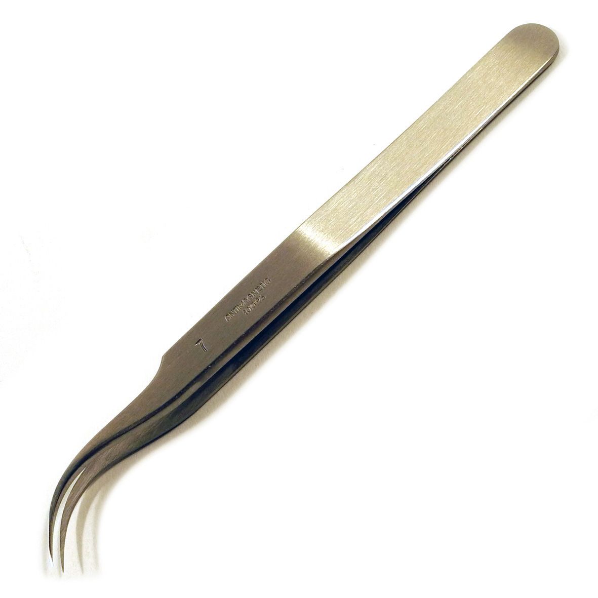 Tweezer 100% Antimagnetic Steel No. 7 Horotec MSA12.302-7 - HT12302-7