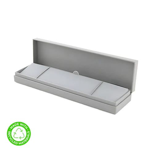 Bracelet Box (Presentation Case) Grey 220mm x 55mm x 28mm - FP404G