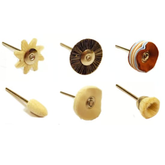 Mounted Felts, Mops and Brushes 2.35mm Spindle