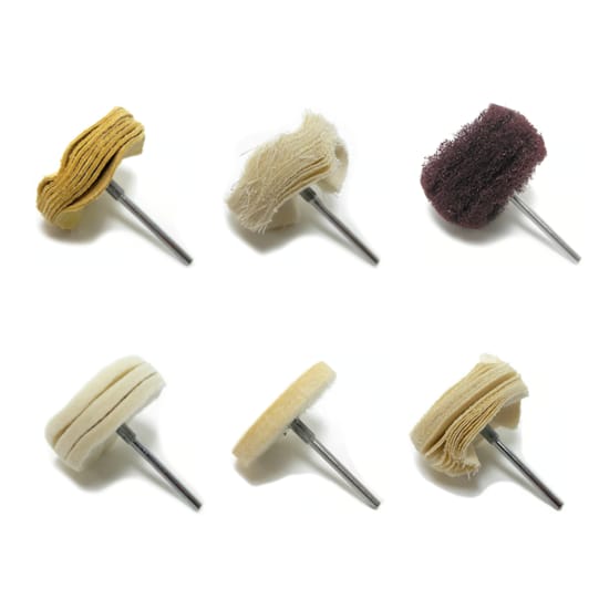 Mounted Felts, Mops and Brushes 3.10mm Spindle