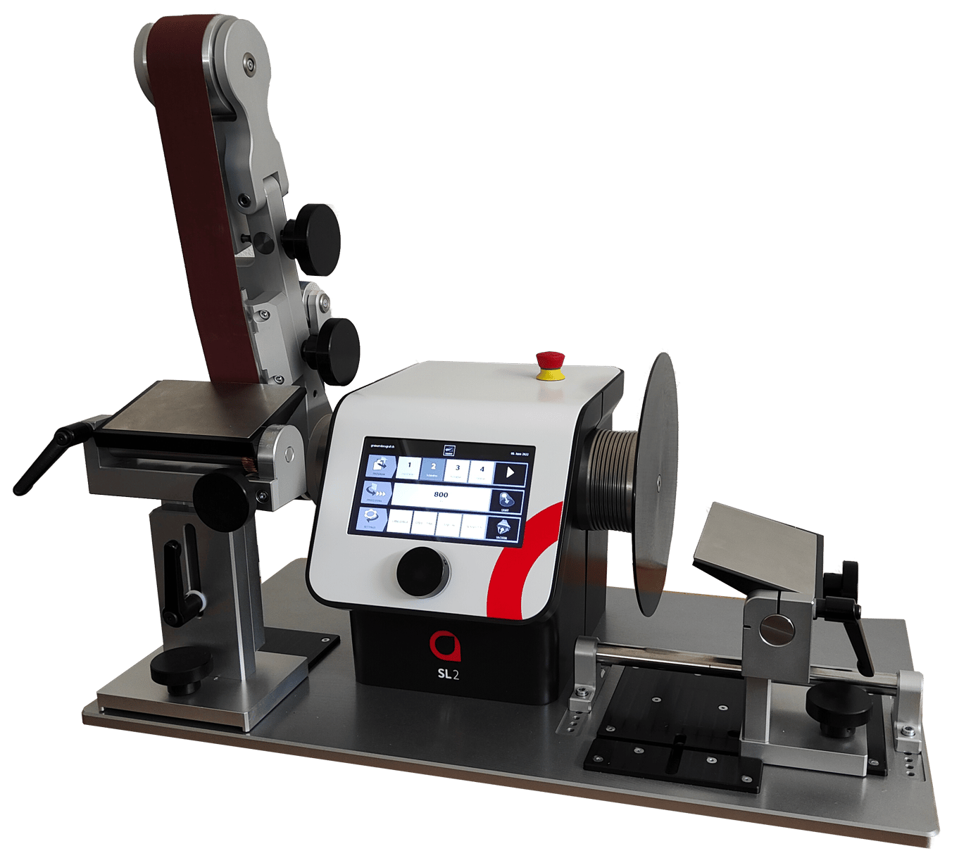 Greiner SL2 Belt Grinder & Disc Lapping Polishing Machine - HL32000
