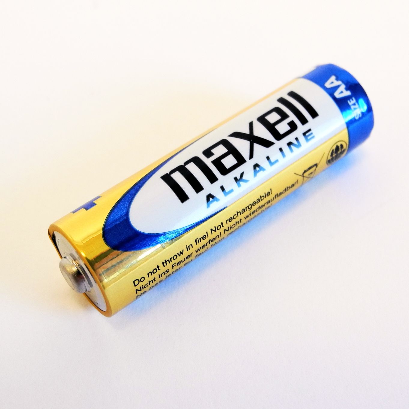 Maxell LR6 (AA) Alkaline Battery Batteries 4 pack - CB0123