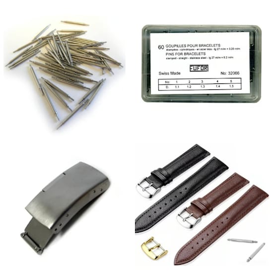 Spring Bars, Straps & Clasps