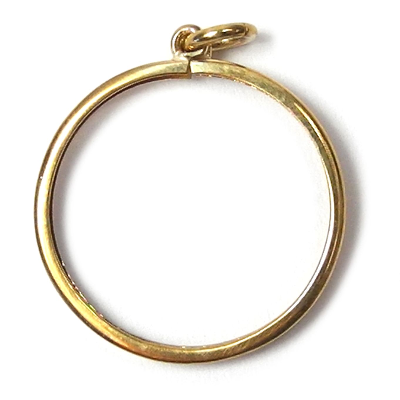 Half Sovereign 9ct Gold Coin Mount - FM61HL