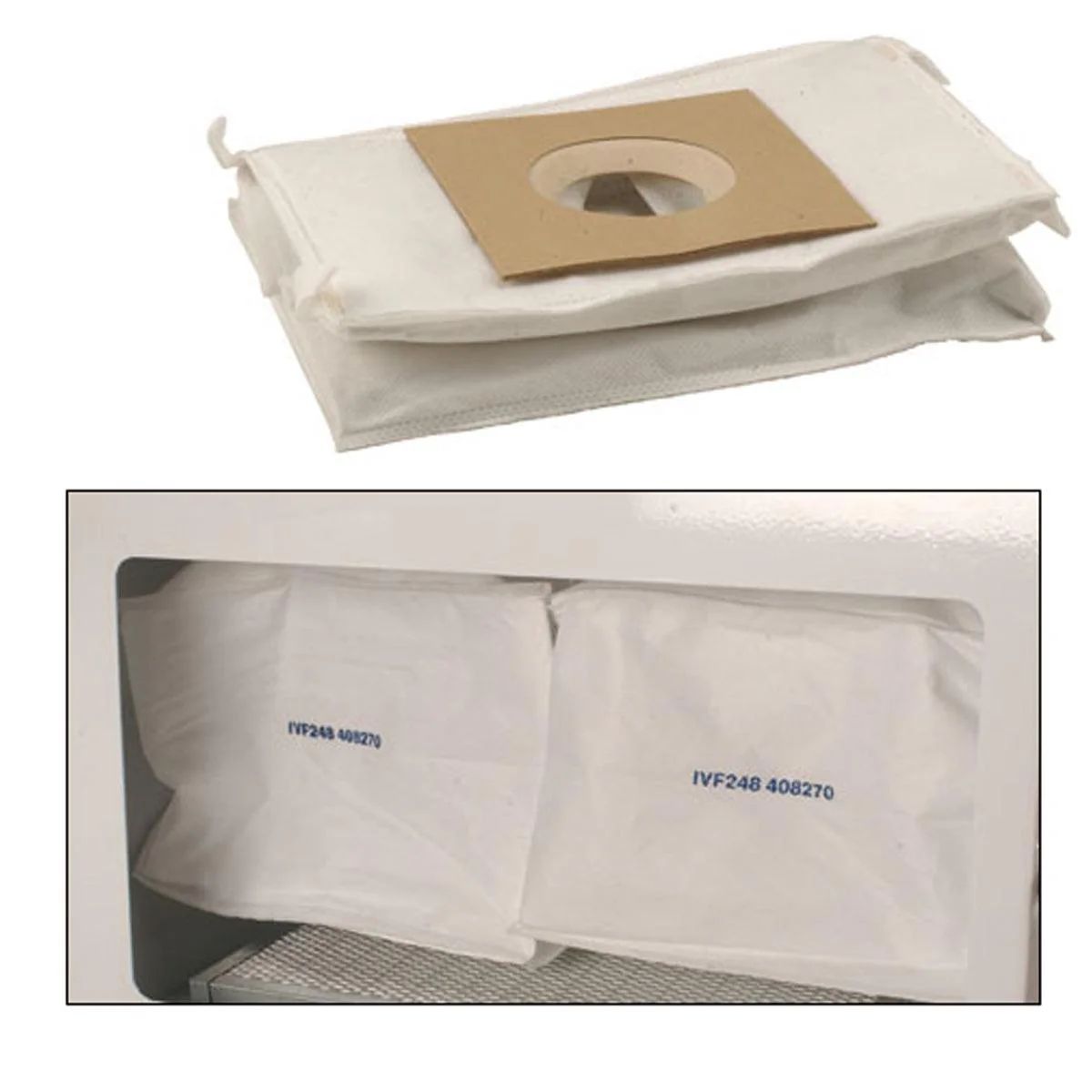 Quatro AG149 Stand-up Dust Collector SPU Filter Bags-Pack of 6