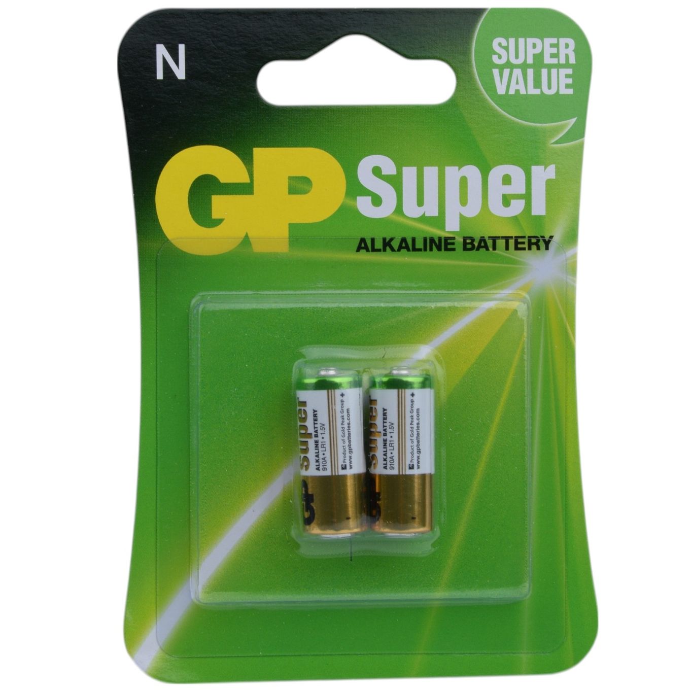 GP (Pack of 2) LR1 (N) Alkaline Battery - CB0128