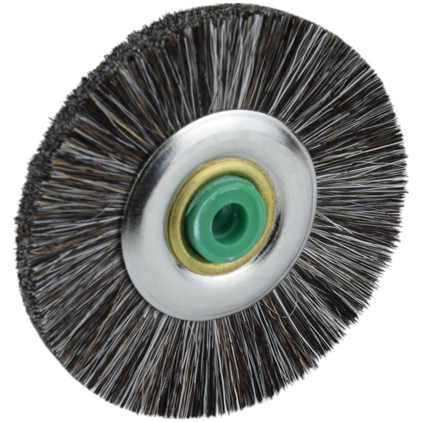Grey Goat Hair Brush Plastic Centre - TMC47178GH