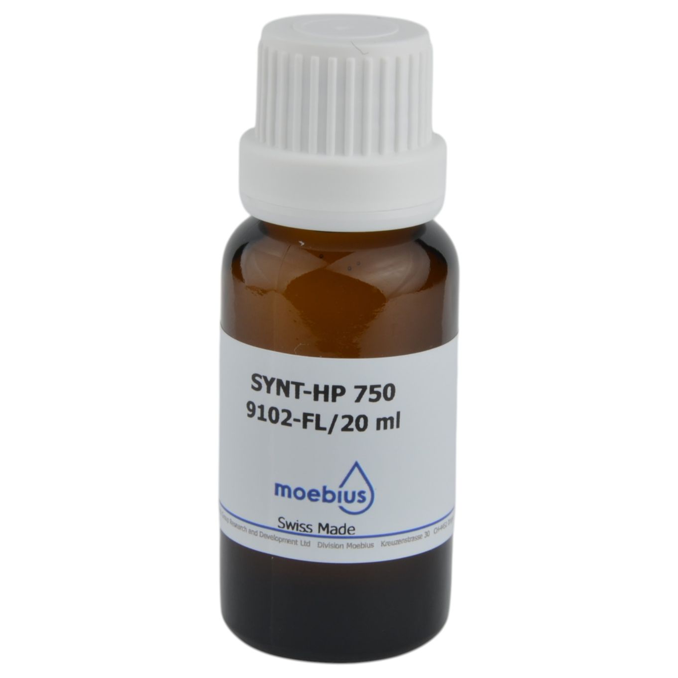 Oil Synthetic Moebius 9102 Synt HP 750 (20ml) FLUORESCENT - HO750F