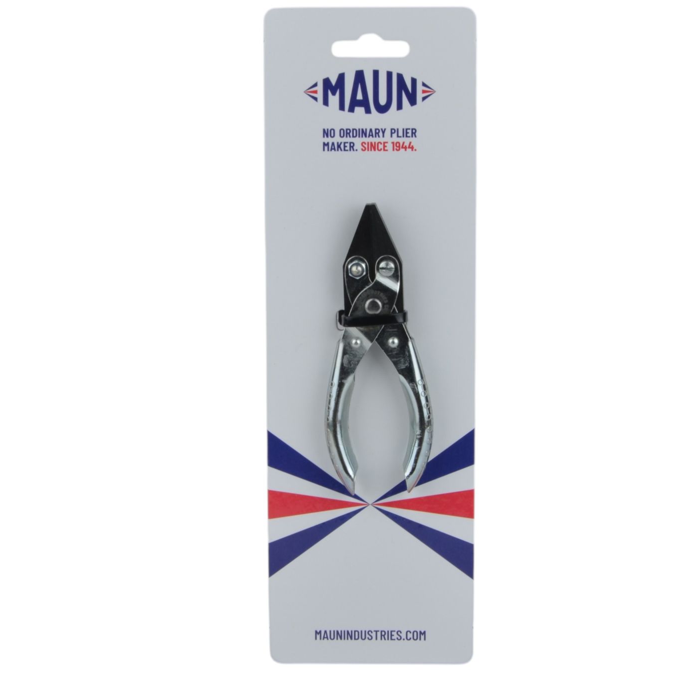 Maun Pliers Parallel Flat Smooth Nose Jaw 125mm - TP1510