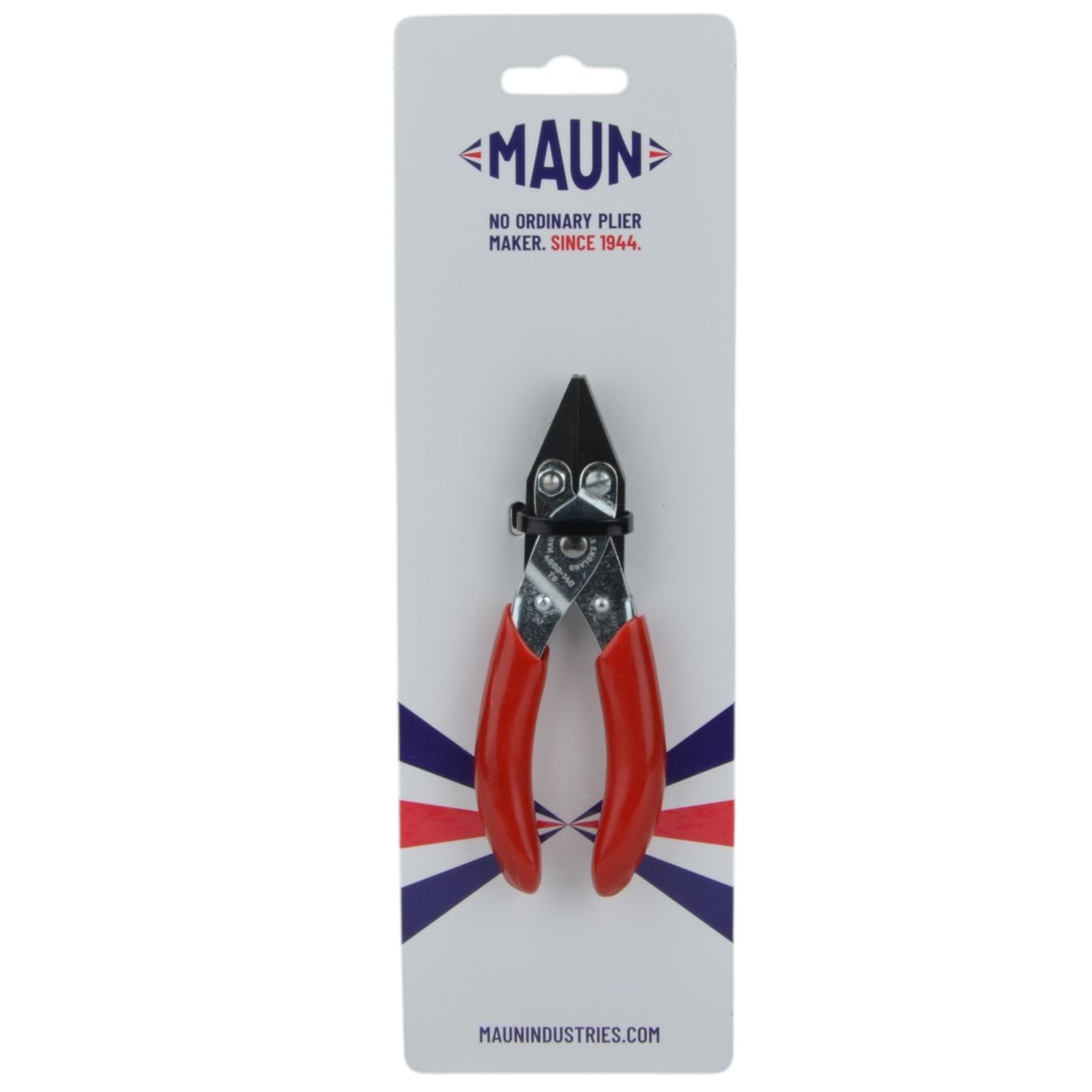 Maun Pliers Parallel Serrated Jaw Flat Nose 140mm - TP153
