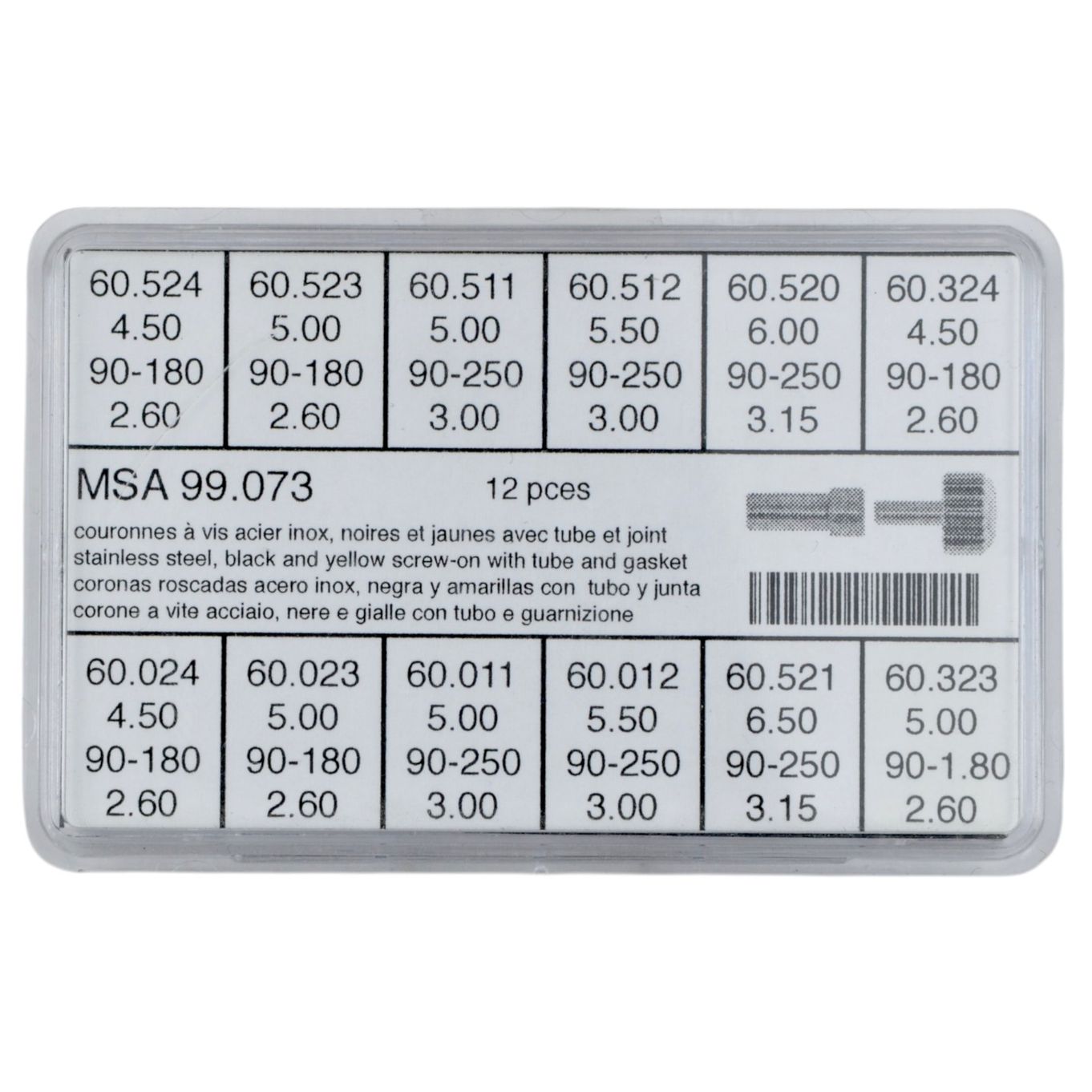 Crowns Screw Pendant - MY239