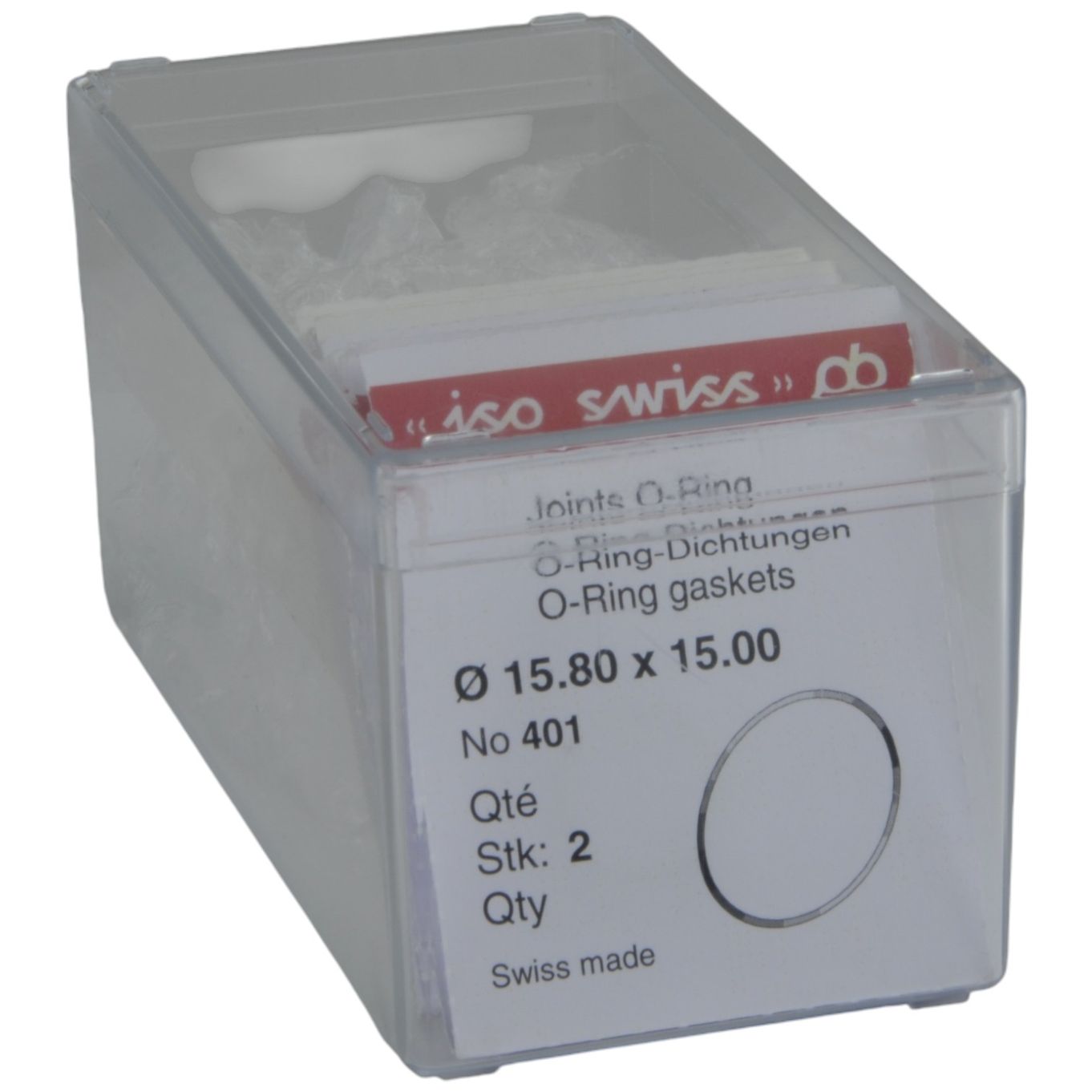 Assortment Of 'O' Ring Gaskets For Waterproof Watch Case Backs - MY113