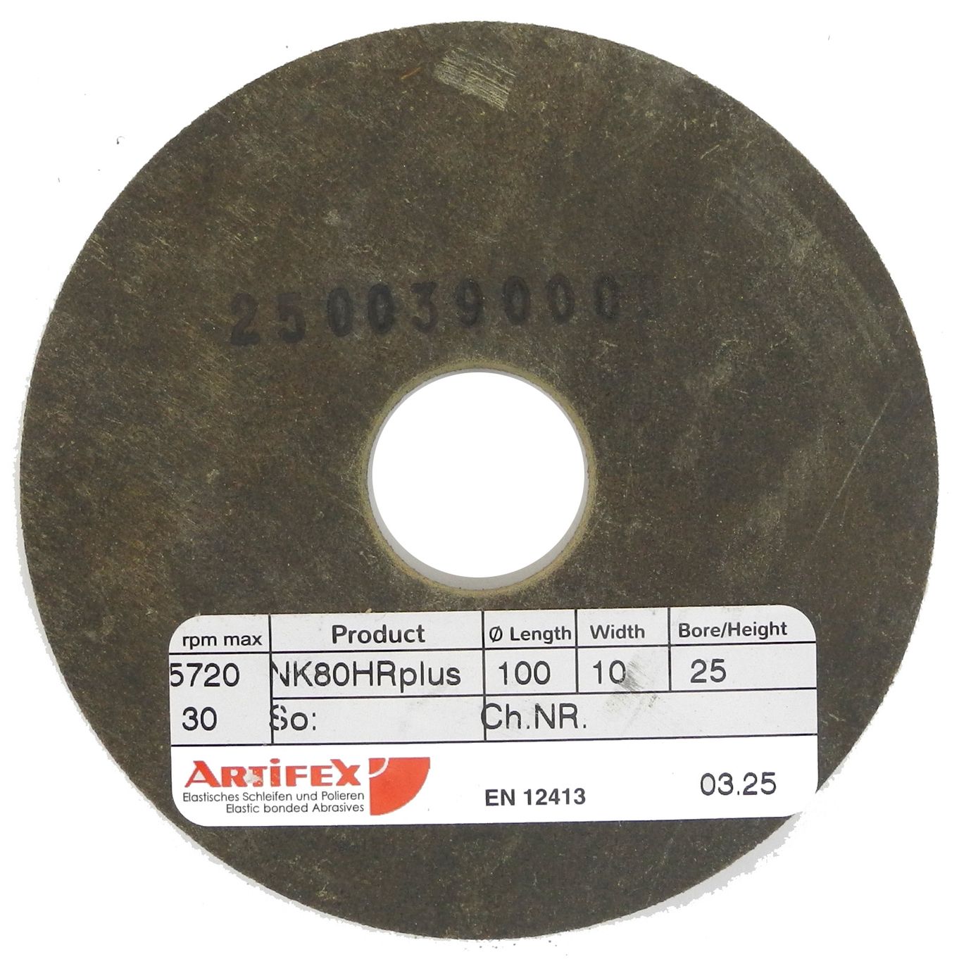 ARTIFEX RUBBER WHEEL - HA1001025-***