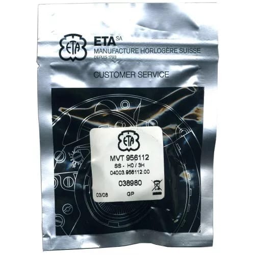 ETA 956.112 Watch Movement (Pre-Sealed) H0/3H - MZETA956.112PSH0/H3