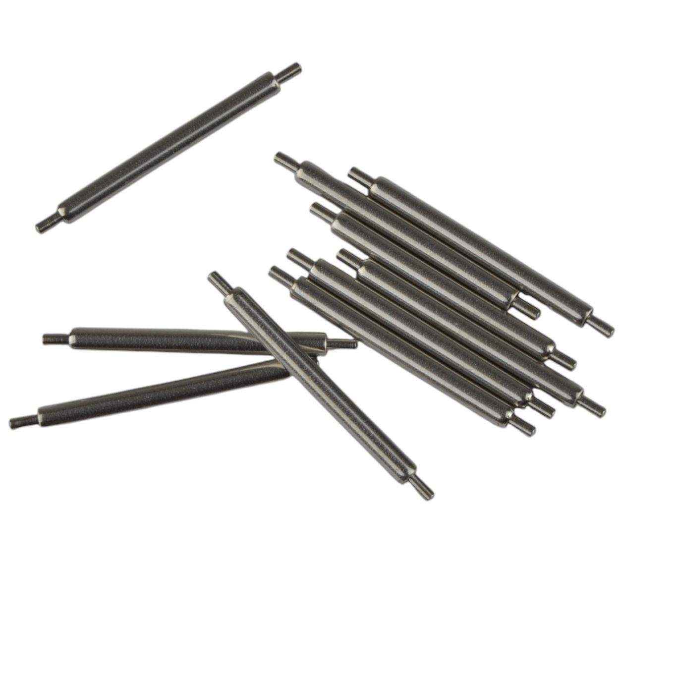 Swiss Spring Bars Divers Plain (Lugs) 16-22mm - MS411 - Select Size (Packs of 10)